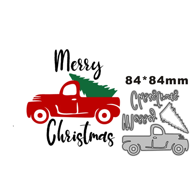 2021 New Merry Christmas Word Tree Car Metal Cutting Dies for Scrapbooking Paper Craft and Card Making Embossing Decor No Stamps 
2021 New Merry Christmas Word Tree Car Metal Cutting Dies for Scrapbooking Paper Craft and Card Making Embossing Decor No Stamps