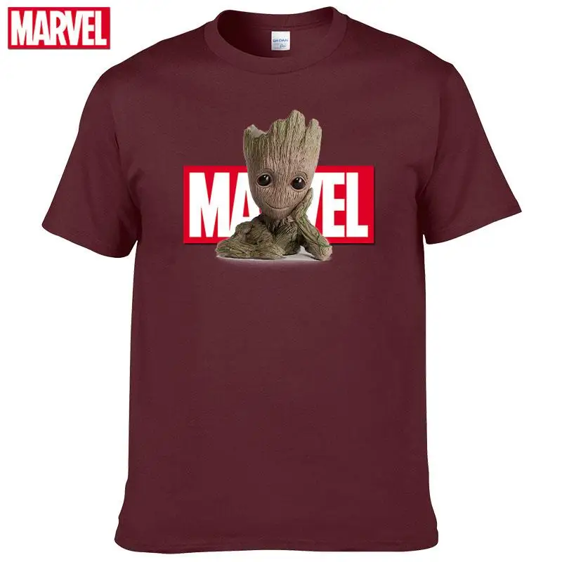Marvel Guardians of the Galaxy Groot short sleeve t-shirts Summer T-shirt men graphic t shirts Women's cotton t-shirt Tops 
Marvel Guardians of the Galaxy Groot short sleeve t-shirts Summer T-shirt men graphic t shirts Women's cotton t-shirt Tops