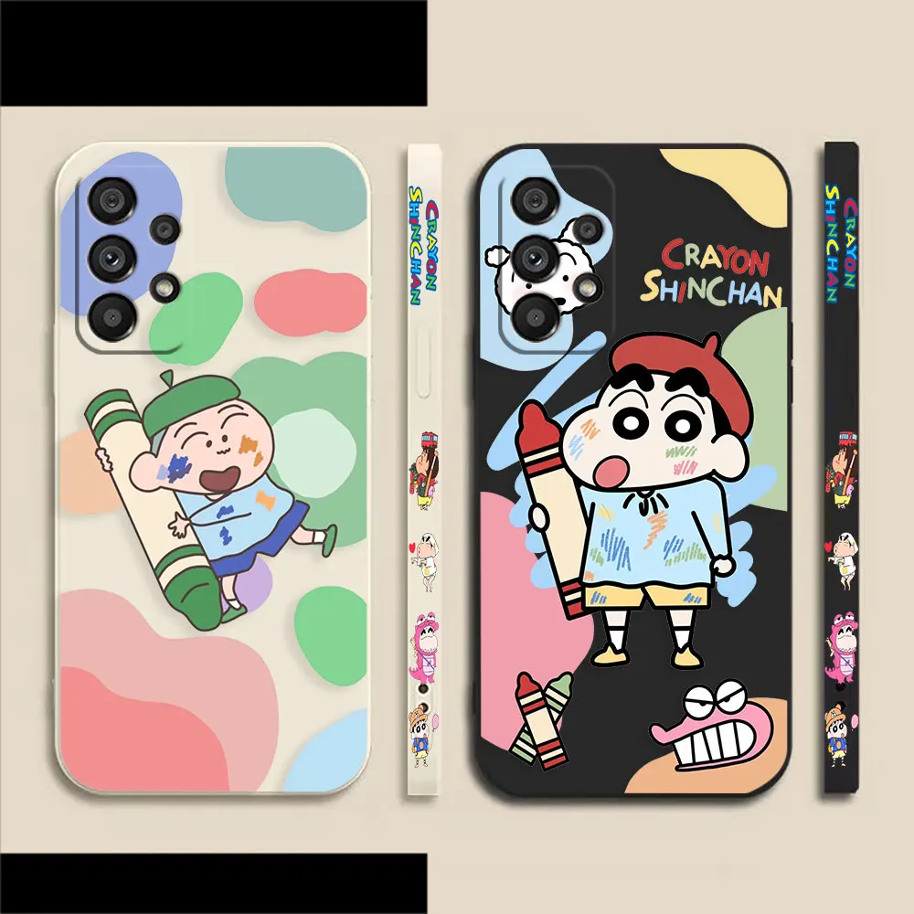 

Anime C-Crayon S-Shin-chan Case For Samsung A91 A73 A72 A71 A53 A52 A51 A42 A33 A32 A31 A23 A22 A21S A13 A12 AO3S 4G 5G Case