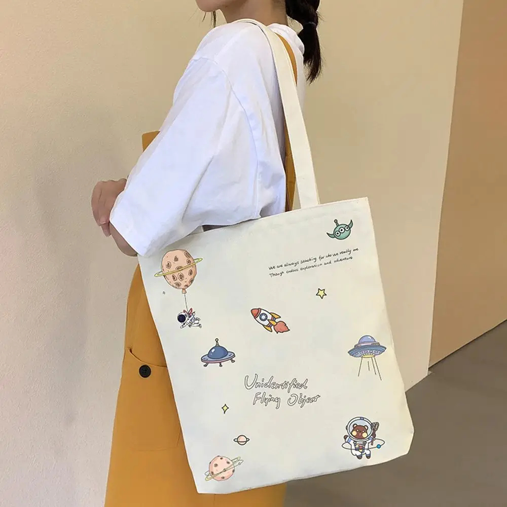 Cartoon Canvas Shoulder Bags Letter Handbags Girls Soft Coin Purse Women Wallets Large Makeup Bag Cute Portable Storage Bag
Cartoon Canvas Shoulder Bags Letter Handbags Girls Soft Coin Purse Women Wallets Large Makeup Bag Cute Portable Storage Bag