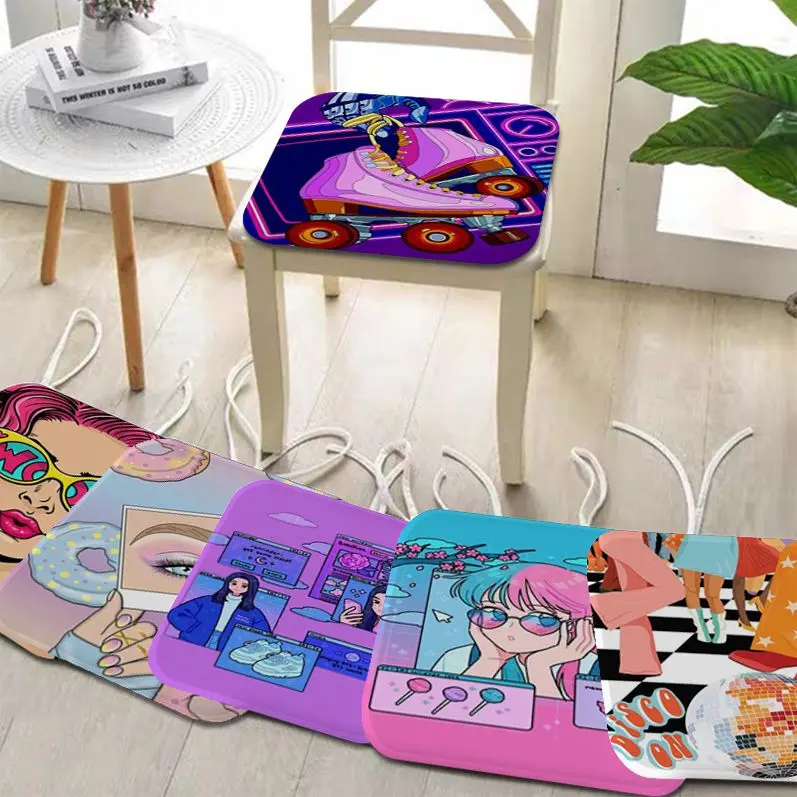 Retro Fashion Girl Disco Art Seat Cushion Office Dining Stool Pad Sponge Sofa Mat Non-Slip Outdoor Garden Cushions
Retro Fashion Girl Disco Art Seat Cushion Office Dining Stool Pad Sponge Sofa Mat Non-Slip Outdoor Garden Cushions