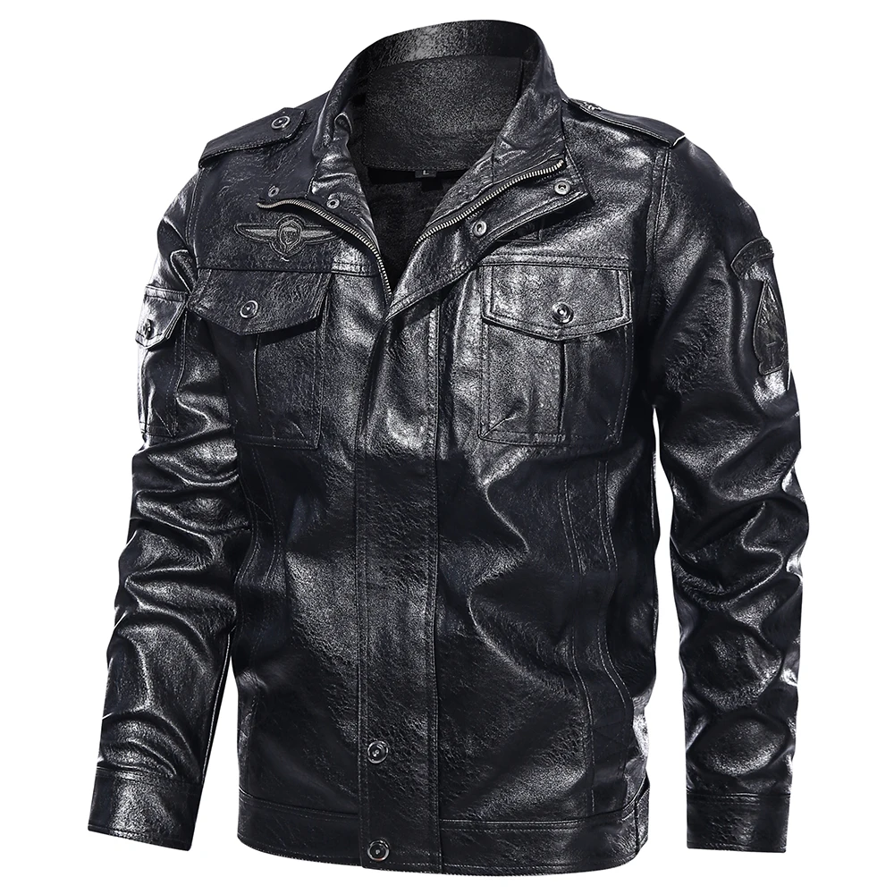 Men's Classical Motocycle Jacket 2022 Winter Fleece Thick Men Leather Jacket Motor Autumn Zipper Jacket Male Biker Coat Size 5XL
Men's Classical Motocycle Jacket 2022 Winter Fleece Thick Men Leather Jacket Motor Autumn Zipper Jacket Male Biker Coat Size 5XL