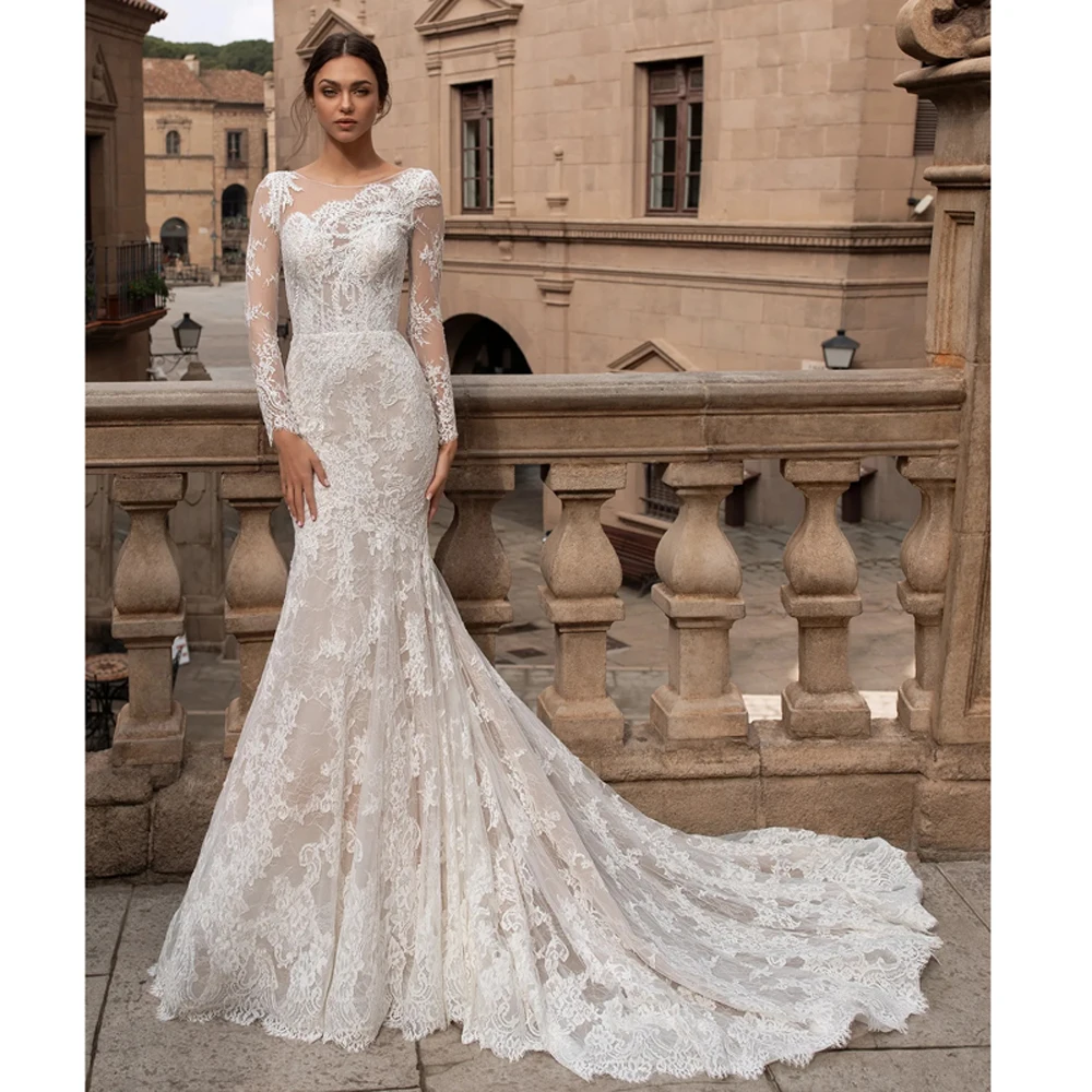 Luxury lace boho Bridal Gown 2022 New Arrivals Sexy Boat Neck Bride mermaid Wedding Dress Vestido de novia Robe de mariee
Luxury lace boho Bridal Gown 2022 New Arrivals Sexy Boat Neck Bride mermaid Wedding Dress Vestido de novia Robe de mariee