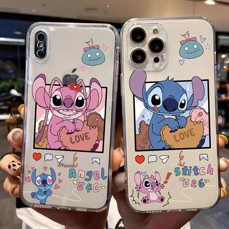 Disney Cartoon Lilo Stitch Phone Case For iPhone 13 12 Pro Mini 11 Pro Max X XR XS Max 6 6S 7 8 Plus Cases Soft Shockproof
Disney Cartoon Lilo Stitch Phone Case For iPhone 13 12 Pro Mini 11 Pro Max X XR XS Max 6 6S 7 8 Plus Cases Soft Shockproof