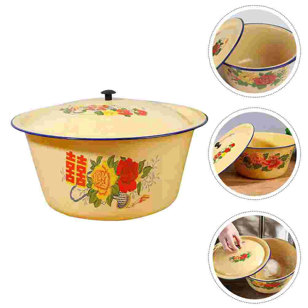 Bowl Enamel Pot Bowls Enamelware Soup Mixing Serving Basin Salad Metal Large Kitchen Stew Cereal Cooking Vintage Stock Cookware
Bowl Enamel Pot Bowls Enamelware Soup Mixing Serving Basin Salad Metal Large Kitchen Stew Cereal Cooking Vintage Stock Cookware