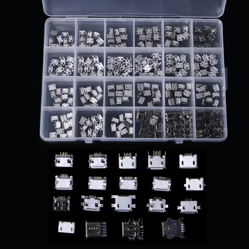 240 Pcs/lot 5Pin Micro-B SMD Micro USB Connector Female Port Jack Tail Sockect Plug For Android Phone Data Connector
240 Pcs/lot 5Pin Micro-B SMD Micro USB Connector Female Port Jack Tail Sockect Plug For Android Phone Data Connector