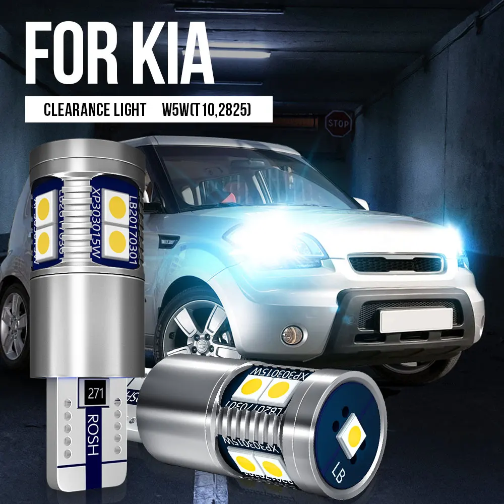 2pcs W5W T10 2825 LED Parking Light Clearance Lamp Canbus For Kia Ceed Cerato Magentis Opirus Optima Picanto Proceed Venga
2pcs W5W T10 2825 LED Parking Light Clearance Lamp Canbus For Kia Ceed Cerato Magentis Opirus Optima Picanto Proceed Venga