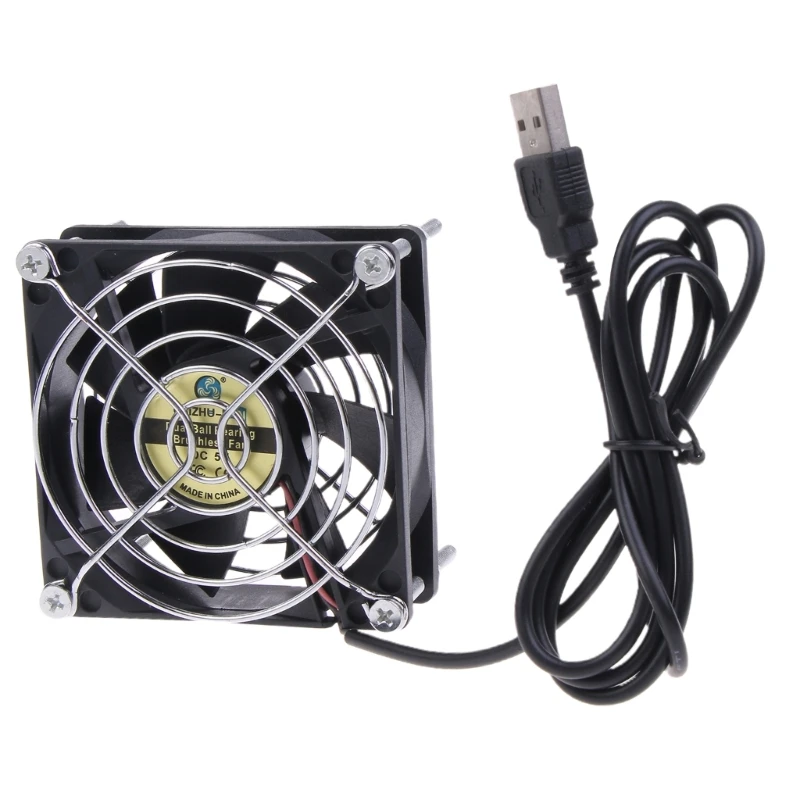 Бесщеточный вентилятор для маршрутизатора, ТВ-приставки, 5 в пост. Тока
Бесщеточный вентилятор для маршрутизатора, ТВ-приставки, 5 в пост. Тока