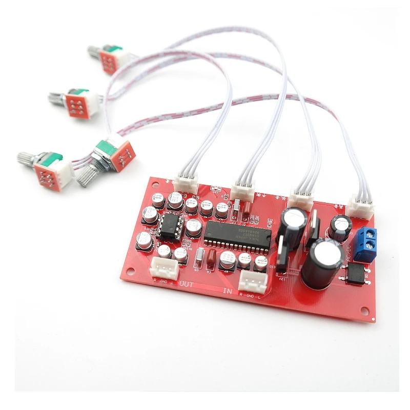 Nvarcher UPC1892CT Preamp Tone Board Preamplifier NE5532Tone Control Potentiometer Separation Dual DC 12v-24V
Nvarcher UPC1892CT Preamp Tone Board Preamplifier NE5532Tone Control Potentiometer Separation Dual DC 12v-24V