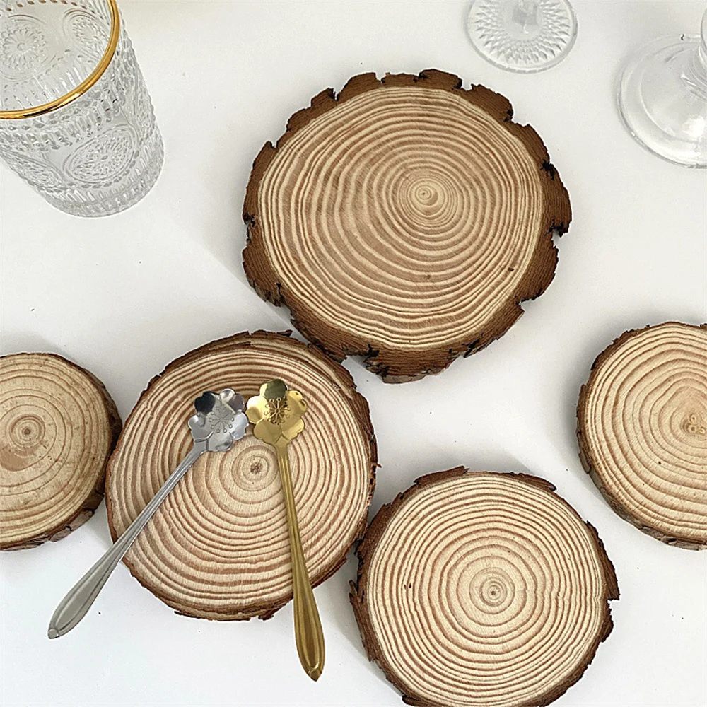Multifunctional Anti-slip Mat Cocktail Decorative Insulation Mat Portable Vintage Table Mat Household Round Coaster Solid Wood
Multifunctional Anti-slip Mat Cocktail Decorative Insulation Mat Portable Vintage Table Mat Household Round Coaster Solid Wood