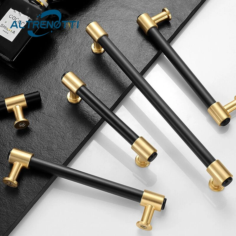 Altrenotti T Bar Furniture Door Pull Drawer Cabinet Handle Black With Gold Zinc Solid Kichen Cupboard Wardrobe Home Room Knob
Altrenotti T Bar Furniture Door Pull Drawer Cabinet Handle Black With Gold Zinc Solid Kichen Cupboard Wardrobe Home Room Knob