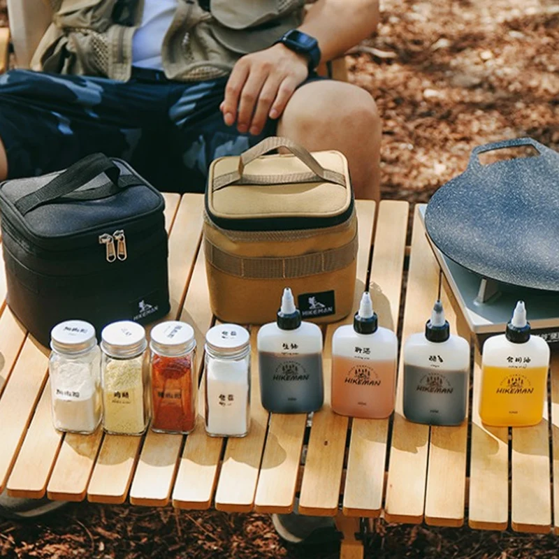 Seasoning Bottle Set Storage Bag Large Capacity Camping Seasoning Dispenser Set Condiment Jars Organizer for Picnic Camping BBQ
Seasoning Bottle Set Storage Bag Large Capacity Camping Seasoning Dispenser Set Condiment Jars Organizer for Picnic Camping BBQ