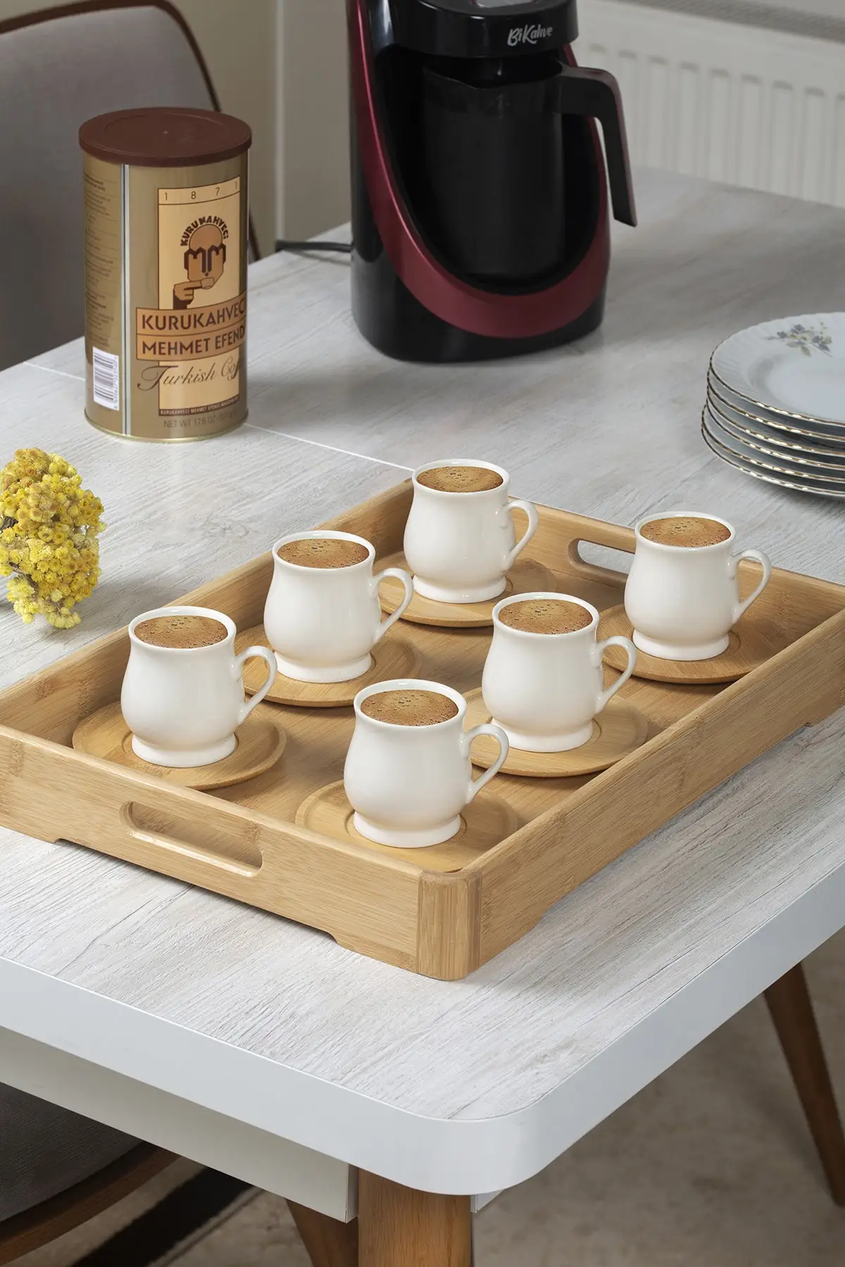 Amazing Turkish Greek Arabic Coffee & Espresso Cup Set Weasley Bamboo 6 people coffee set
Amazing Turkish Greek Arabic Coffee & Espresso Cup Set Weasley Bamboo 6 people coffee set