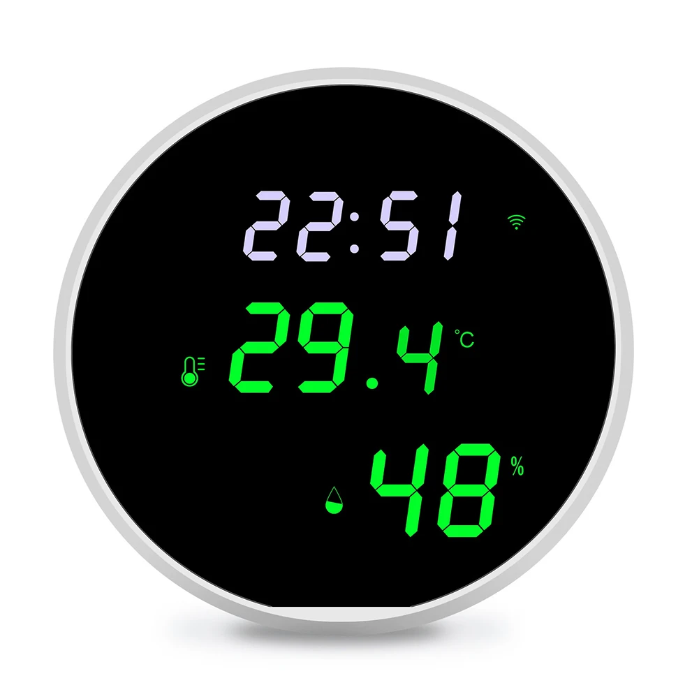 Timing Home Office High Accuracy Smart WIFI Baby Room Temperature Humidity Sensor Bedroom Garage Greenhouse USB Powered Wireless
Timing Home Office High Accuracy Smart WIFI Baby Room Temperature Humidity Sensor Bedroom Garage Greenhouse USB Powered Wireless