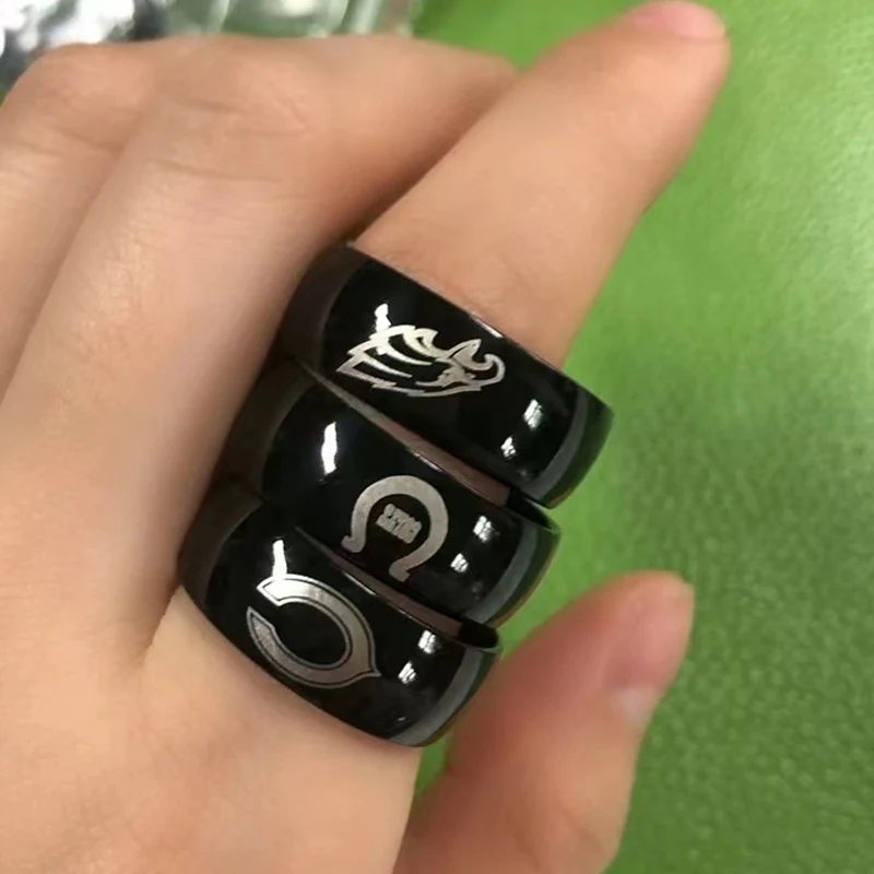 8MM Sports Ring Rugby Football Basketball Soccer Baseball Personalised Initial Ring Engrave A to Z Alphabet
8MM Sports Ring Rugby Football Basketball Soccer Baseball Personalised Initial Ring Engrave A to Z Alphabet