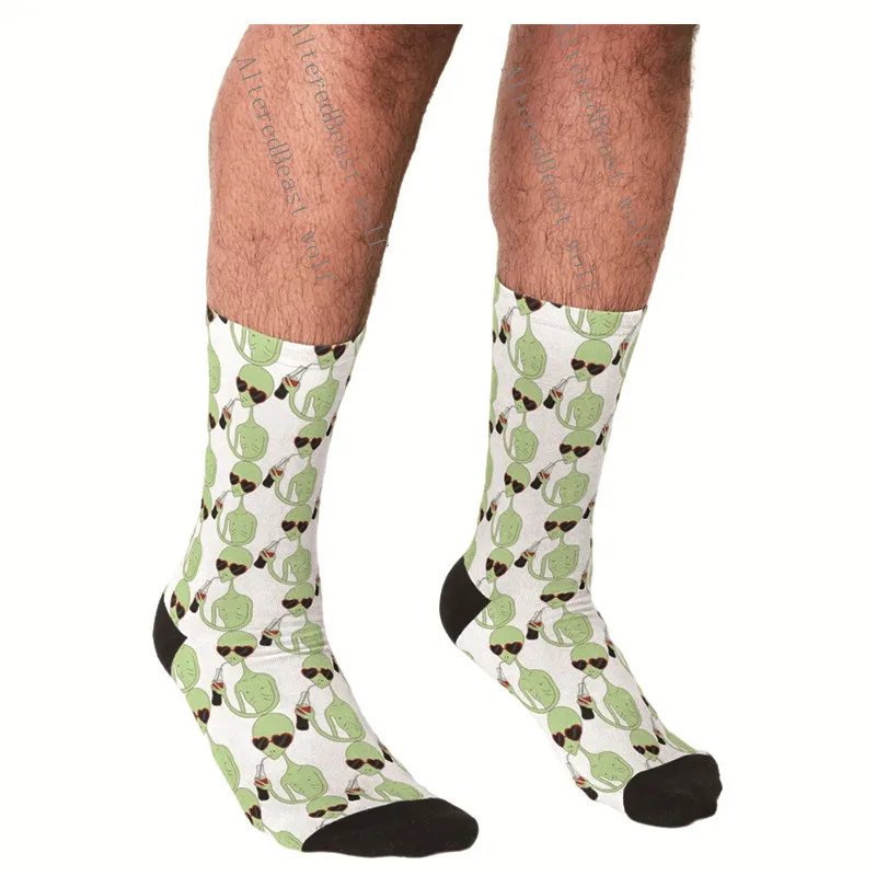Men's Funny socks Lolita Alien Printed Socks harajuku Men Happy hip hop Novelty cute boys Crew Casual Crazy Socks for men
Men's Funny socks Lolita Alien Printed Socks harajuku Men Happy hip hop Novelty cute boys Crew Casual Crazy Socks for men