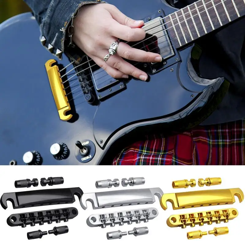 Guitar Bridge Replacement Smooth Zinc Alloy Curved Replacement Part Guitar Bridge Reduce Friction Good Sound Electric Guitar
Guitar Bridge Replacement Smooth Zinc Alloy Curved Replacement Part Guitar Bridge Reduce Friction Good Sound Electric Guitar