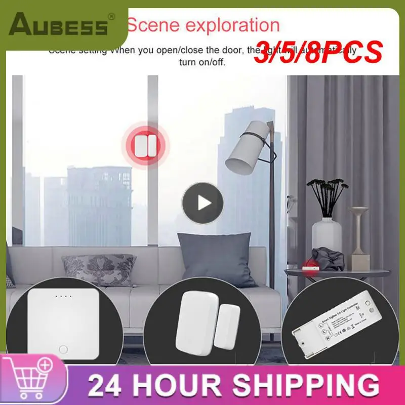 3/5/8PCS Tuya Smart Life Zigbee Gateway Hub Multi-function Smart Home Bridge App Remote Control Wire Gateway Single Mode
3/5/8PCS Tuya Smart Life Zigbee Gateway Hub Multi-function Smart Home Bridge App Remote Control Wire Gateway Single Mode