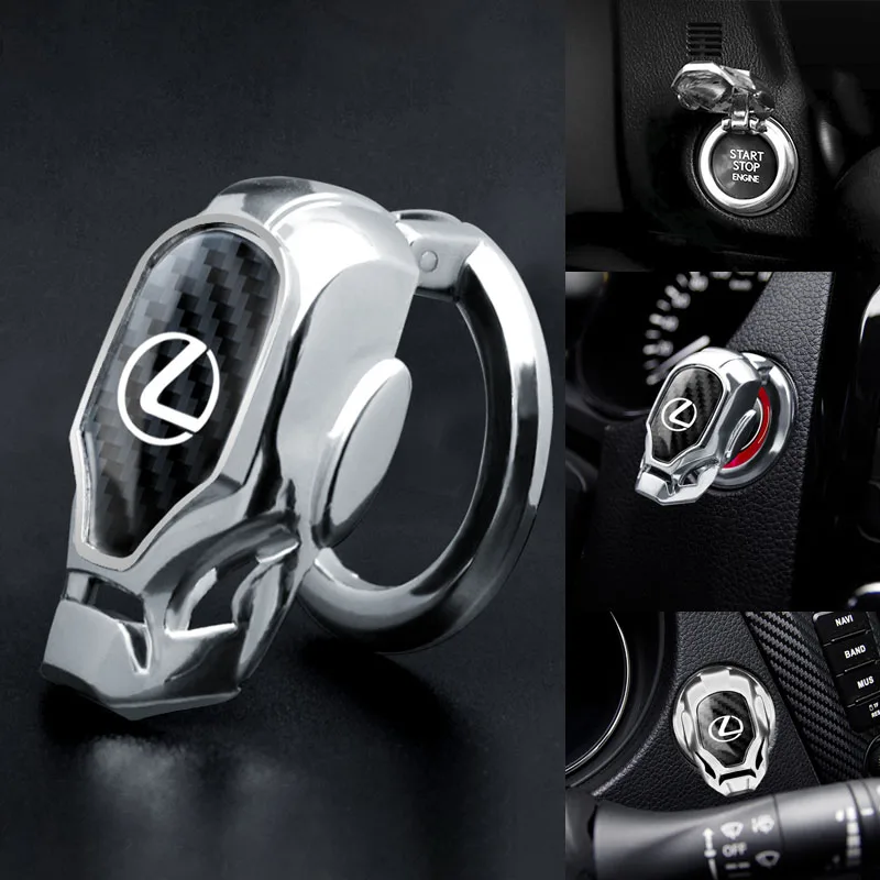 Car Engine One Button Ignition Start Stop Push Button Switch Button Cover Trim for Lexus RX IS 300 GX 460 UX 200 NX LX GS ES
Car Engine One Button Ignition Start Stop Push Button Switch Button Cover Trim for Lexus RX IS 300 GX 460 UX 200 NX LX GS ES