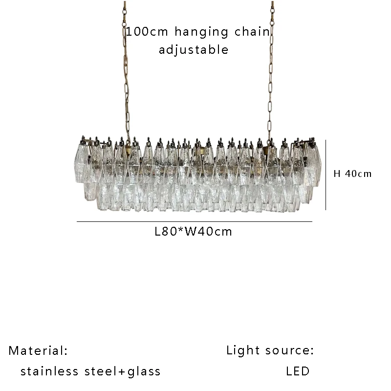 2025 стеклянная подвесная люстра, светильники для домашнего декора, подвесные светильники для потолка, спальни, гостиной, большой светильник
2025 стеклянная подвесная люстра, светильники для домашнего декора, подвесные светильники для потолка, спальни, гостиной, большой светильник