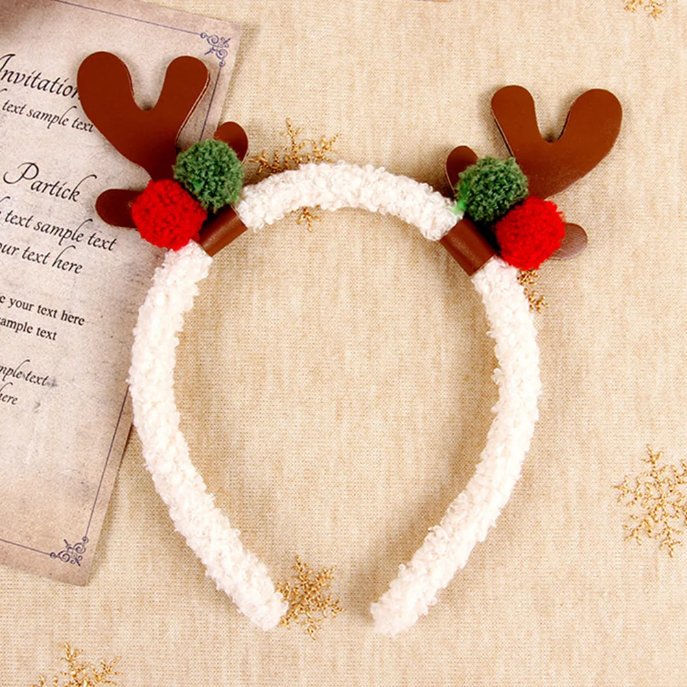 Christmas Plush Headbands Gift Xmas Hair Accessories Headband Fancy Reindeer Antlers Hairband Merry Christmas Decorations
Christmas Plush Headbands Gift Xmas Hair Accessories Headband Fancy Reindeer Antlers Hairband Merry Christmas Decorations