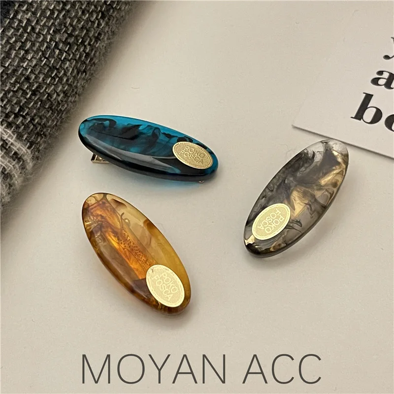 Oval Small Bangs Clip Geometric Simple Ink Pattern Duckbill Clip Side Clip Hair Clip Clip Hair Accessories Women's Accessories
Oval Small Bangs Clip Geometric Simple Ink Pattern Duckbill Clip Side Clip Hair Clip Clip Hair Accessories Women's Accessories
