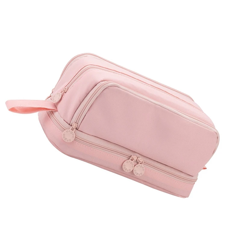 ANGOO 4 Partitions Pencil Bag Pen Case Dual Side Open Easy Handle Storage Pouch For Stationery School Student
ANGOO 4 Partitions Pencil Bag Pen Case Dual Side Open Easy Handle Storage Pouch For Stationery School Student