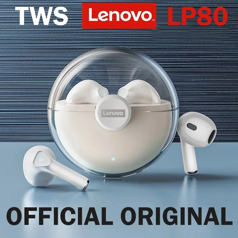 100% Original Lenovo Bluetooth Earphone LP80 Wireless Headphones LivePods TWS Mini Earbuds with Mic Sport 9D Stere Bass Headset
100% Original Lenovo Bluetooth Earphone LP80 Wireless Headphones LivePods TWS Mini Earbuds with Mic Sport 9D Stere Bass Headset