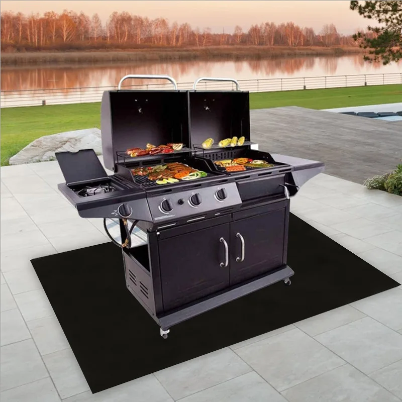 Under Grill Mat Fire Pit Mat Deck Patio Protect Mat Fireproof Grill Pad for Fire Pit Griddle Cooking Center Outdoor Flat Top Gas
Under Grill Mat Fire Pit Mat Deck Patio Protect Mat Fireproof Grill Pad for Fire Pit Griddle Cooking Center Outdoor Flat Top Gas