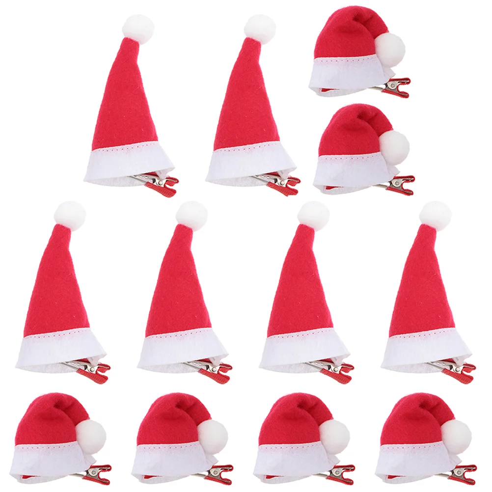 12 Pcs Christmas Hat Hairpin Lovely Hairpins Side Clip Clips Alloy Cute Miss Decor
12 Pcs Christmas Hat Hairpin Lovely Hairpins Side Clip Clips Alloy Cute Miss Decor