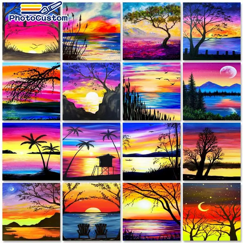 PhotoCustom Interior Painting by numbers Handpainted Canvas painting Abstract Scenery Paint by numbers Art supplies Home decor
PhotoCustom Interior Painting by numbers Handpainted Canvas painting Abstract Scenery Paint by numbers Art supplies Home decor