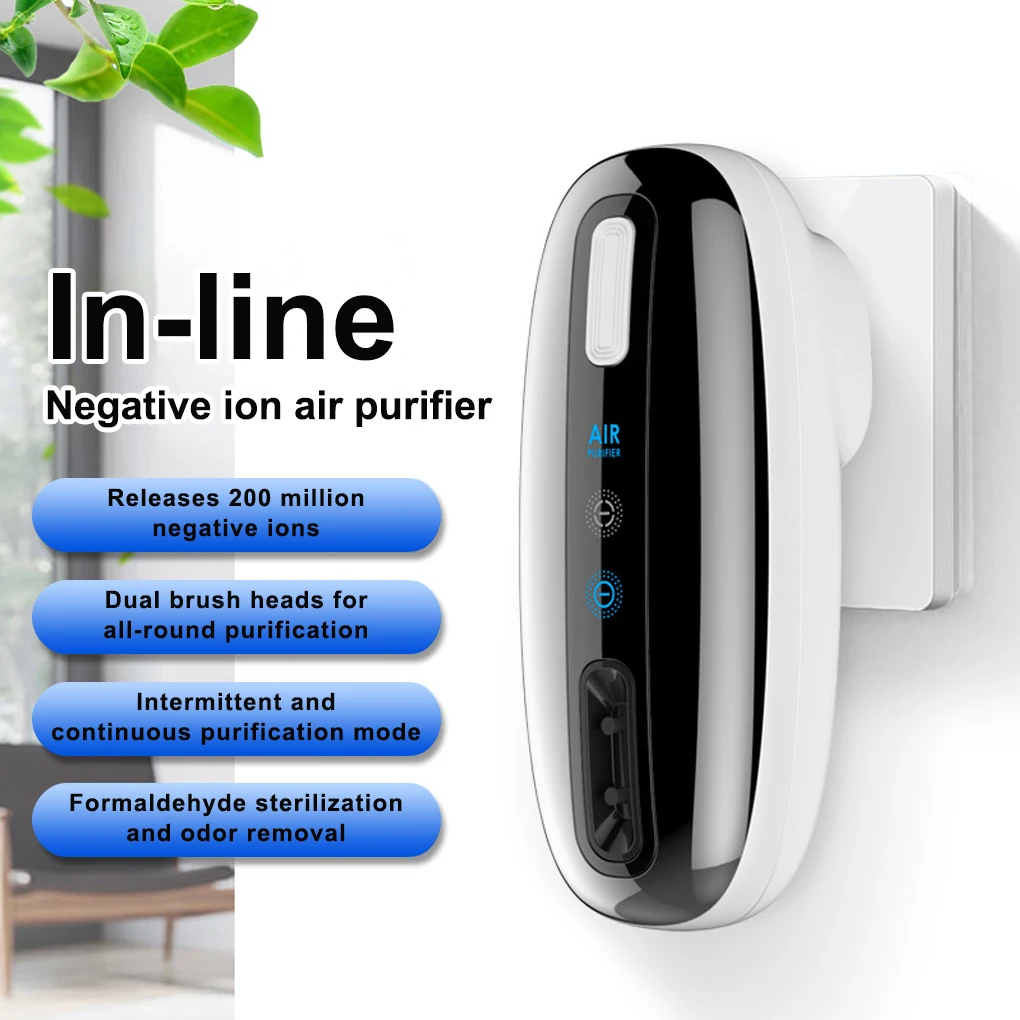 Multi-Modes Air Purifier Anion Air Freshener 90V-250V 50/60Hz 1W Deodorizer Indoor Bedroom Office Odor Removing Device Equipment
Multi-Modes Air Purifier Anion Air Freshener 90V-250V 50/60Hz 1W Deodorizer Indoor Bedroom Office Odor Removing Device Equipment