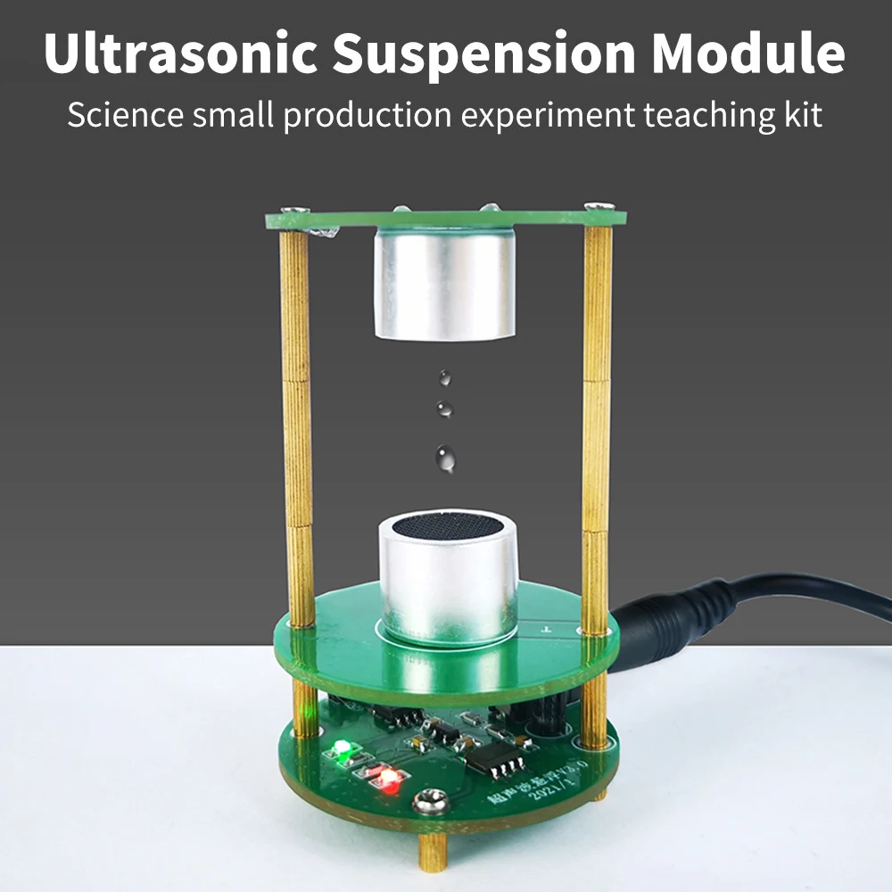 Ultrasonic Suspension Standing Wave Controller Acoustic Suspension DIY Electronic Production Kit Science Experiment Technology
Ultrasonic Suspension Standing Wave Controller Acoustic Suspension DIY Electronic Production Kit Science Experiment Technology