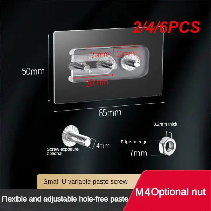 2/4/6PCS Stick Hook Nail-free Non-punching Non-marking Waterproof Strong Adhesive Home Storage Gadgets Nail Patch Adjustable
2/4/6PCS Stick Hook Nail-free Non-punching Non-marking Waterproof Strong Adhesive Home Storage Gadgets Nail Patch Adjustable