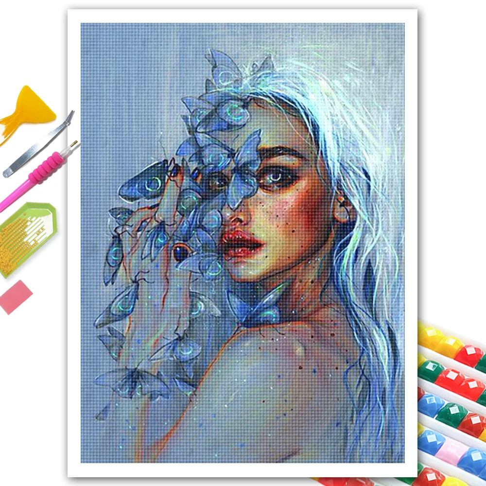 5D Diamond Painting Portrait Art Full Square/Round Girl Cross Stitch Kit Diy Mosaic embroidery Crafts Gifts Home Decoration
5D Diamond Painting Portrait Art Full Square/Round Girl Cross Stitch Kit Diy Mosaic embroidery Crafts Gifts Home Decoration