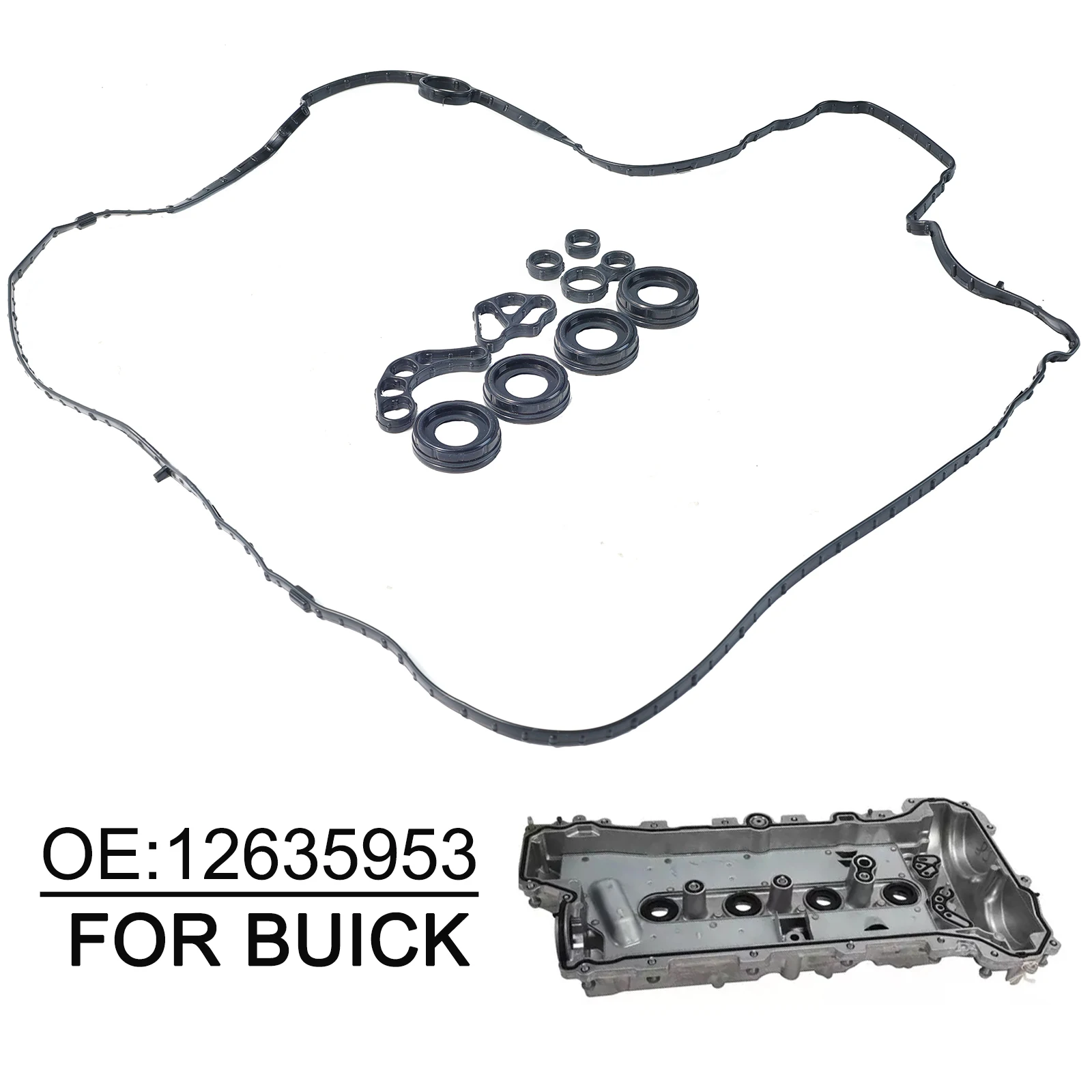 Комплекты прокладок крышки клапана двигателя автомобиля для Buick Cadillac Malibu Camaro Chevrolet GMC 2.0L 2.5L, автоаксессуары 2013-2018 12635744
Комплекты прокладок крышки клапана двигателя автомобиля для Buick Cadillac Malibu Camaro Chevrolet GMC 2.0L 2.5L, автоаксессуары 2013-2018 12635744