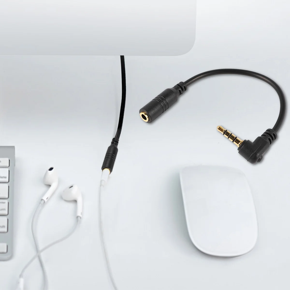 2 PCS Headphone Splitter Cable Camera TRS SLR Stereo Tablet Video Recording 35mm Replacement 
2 PCS Headphone Splitter Cable Camera TRS SLR Stereo Tablet Video Recording 35mm Replacement