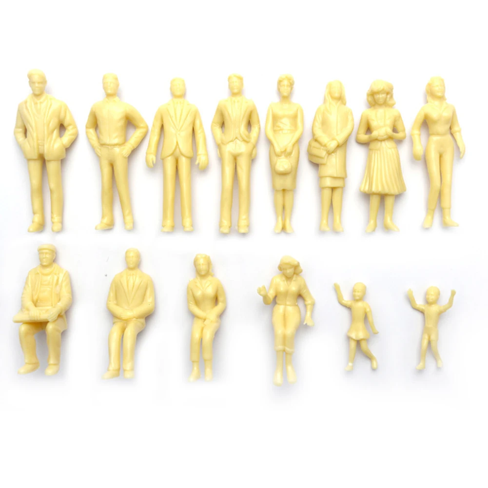 60pcs Model Figures 1:87 Unpainted H0 Figures Standing H0 Accessories Plastic Painted Figures Desk Decoration Gift To Kids
60pcs Model Figures 1:87 Unpainted H0 Figures Standing H0 Accessories Plastic Painted Figures Desk Decoration Gift To Kids
