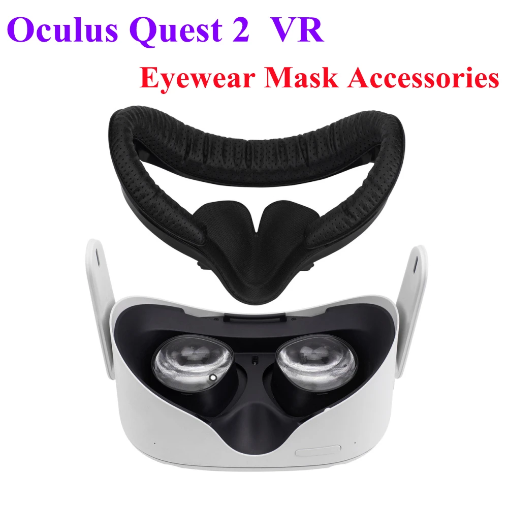 For Oculus Quest 2 VR PU Widening Mask Seat Cushion Holder Protector Pad Eye Pad Mask for Oculus Quest 2 Accessories
For Oculus Quest 2 VR PU Widening Mask Seat Cushion Holder Protector Pad Eye Pad Mask for Oculus Quest 2 Accessories