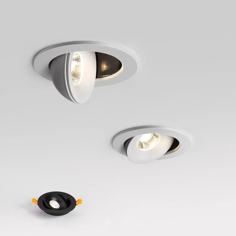 Dimmable Rotatable Angle Adjustable LED Recessed Downlights 5W7W9W12W15W18W20W24W COB Ceiling Lamp Spot Lights For Home Lighting
Dimmable Rotatable Angle Adjustable LED Recessed Downlights 5W7W9W12W15W18W20W24W COB Ceiling Lamp Spot Lights For Home Lighting