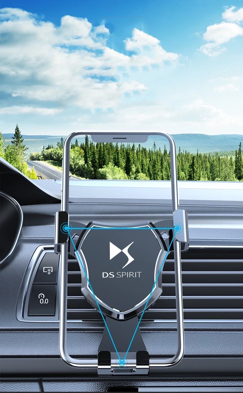 Car phone bracket Air conditioning vent bracket GPS gravity navigation bracket Car accessories for DS SPIRIT
Car phone bracket Air conditioning vent bracket GPS gravity navigation bracket Car accessories for DS SPIRIT