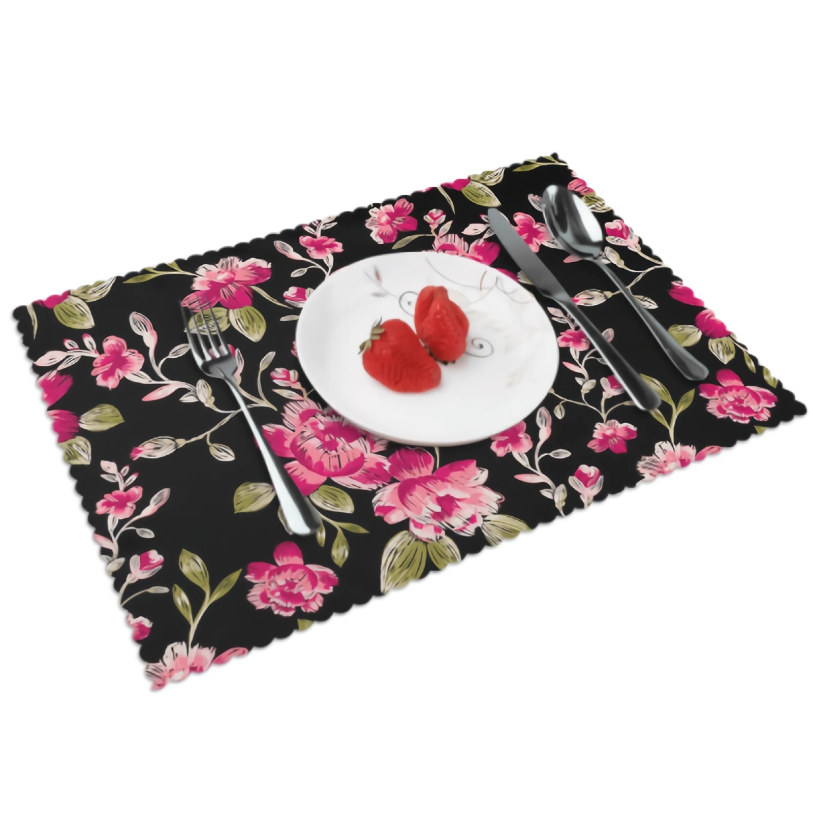 Vivid Peonies Placemats for Dining Table Set of 4 Resistant Washable Place Mat Colorful Flower Polyester Kitchen One Size
Vivid Peonies Placemats for Dining Table Set of 4 Resistant Washable Place Mat Colorful Flower Polyester Kitchen One Size