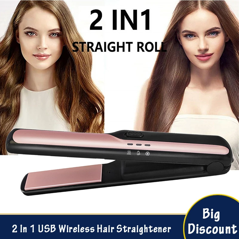 Mini Portable USB Wireless Hair Straightener Flat Iron Cordless Hair Straightening Irons Travel Home Use Hair Straight Tools
Mini Portable USB Wireless Hair Straightener Flat Iron Cordless Hair Straightening Irons Travel Home Use Hair Straight Tools
