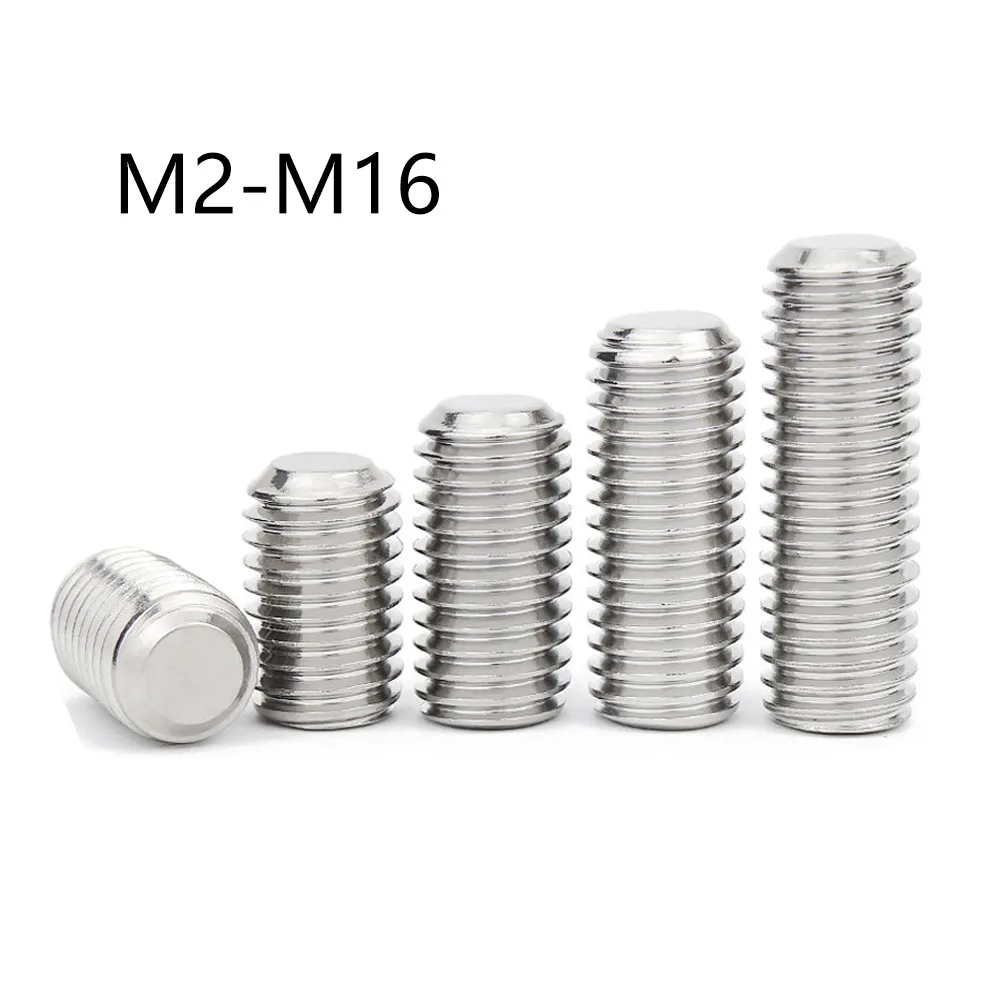 DIN916 Hex Socket Head Set Screws Grub Screw Stainless steel 304 M2 M3 M4 M5 M6 M8 M10 M12 M16
DIN916 Hex Socket Head Set Screws Grub Screw Stainless steel 304 M2 M3 M4 M5 M6 M8 M10 M12 M16