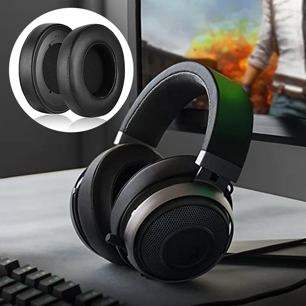 1 Pair Gaming Earphone Soft Ear Pad Headphone Cushions Muffs Headset Replacing Parts Replacement for Razer Kraken V2 Pro
1 Pair Gaming Earphone Soft Ear Pad Headphone Cushions Muffs Headset Replacing Parts Replacement for Razer Kraken V2 Pro