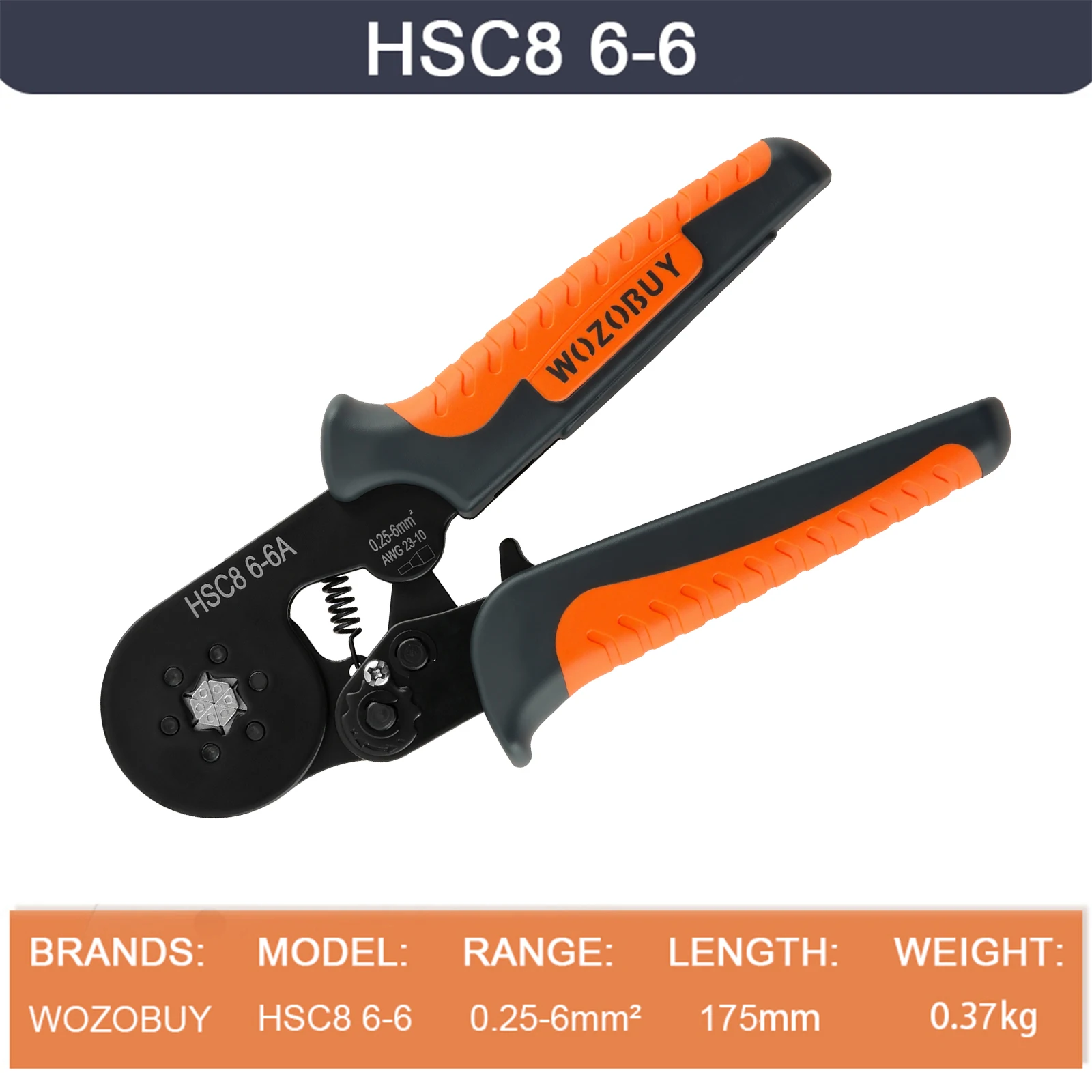 Профессиональный набор инструментов для обжима HSC8 6-4/6-6
Профессиональный набор инструментов для обжима HSC8 6-4/6-6
