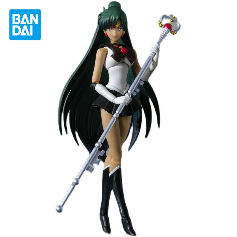 Bandai Сейлор Мун Аниме SHF Meiou Setsuna экшн-Фигурки Коллекционная модель подвижная