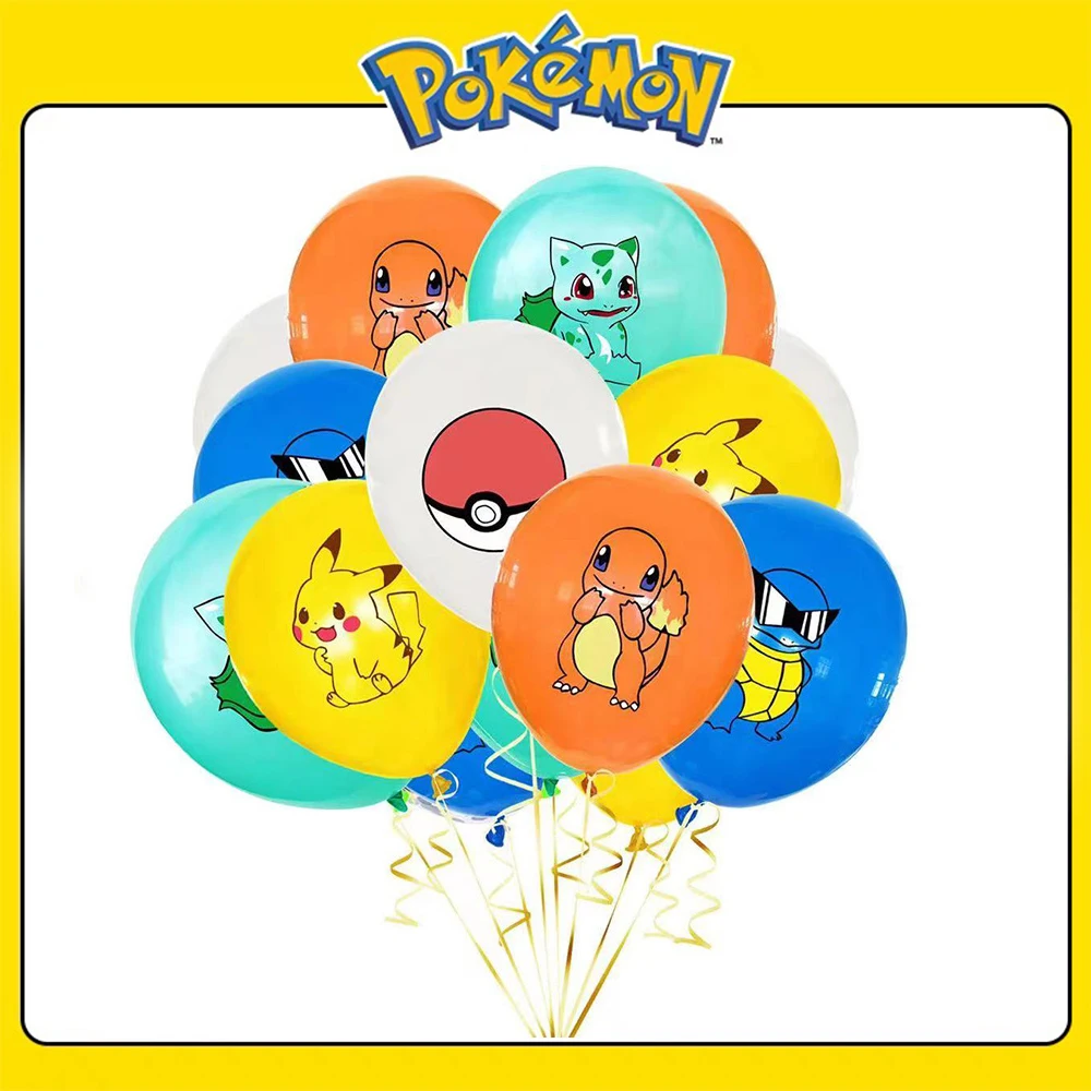 Pokemon 20pcs Cartoon Character Group Theme Balloon Set Children's Birthday Party 12 Inch Latex Balloon Toy Arrangement Supplies
Pokemon 20pcs Cartoon Character Group Theme Balloon Set Children's Birthday Party 12 Inch Latex Balloon Toy Arrangement Supplies