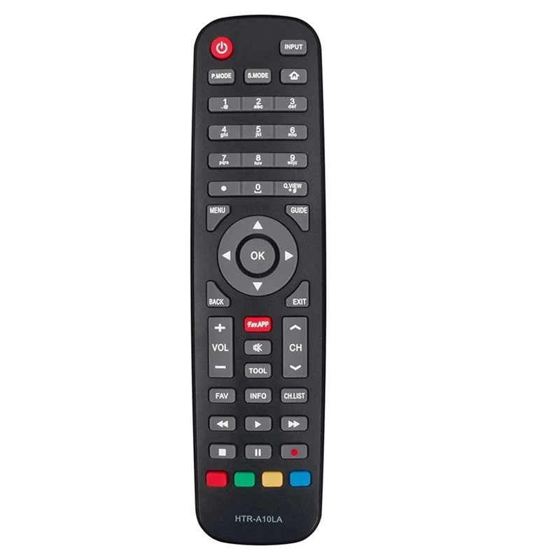 HTR-A10LA Remote Control For Haier TV LE32K6000D LE32K6500DA LE40K6050DP LE43K6500DA
HTR-A10LA Remote Control For Haier TV LE32K6000D LE32K6500DA LE40K6050DP LE43K6500DA