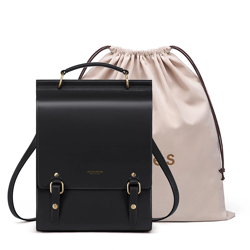 High-quality backpack large-capacity fashion messenger bag college student portable leather British college style computer bag
High-quality backpack large-capacity fashion messenger bag college student portable leather British college style computer bag